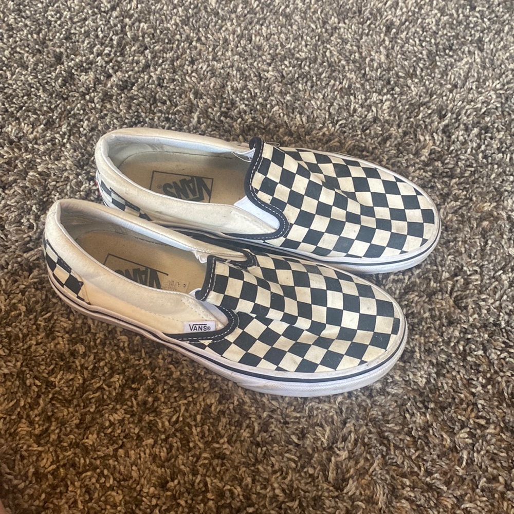 Checkered vans